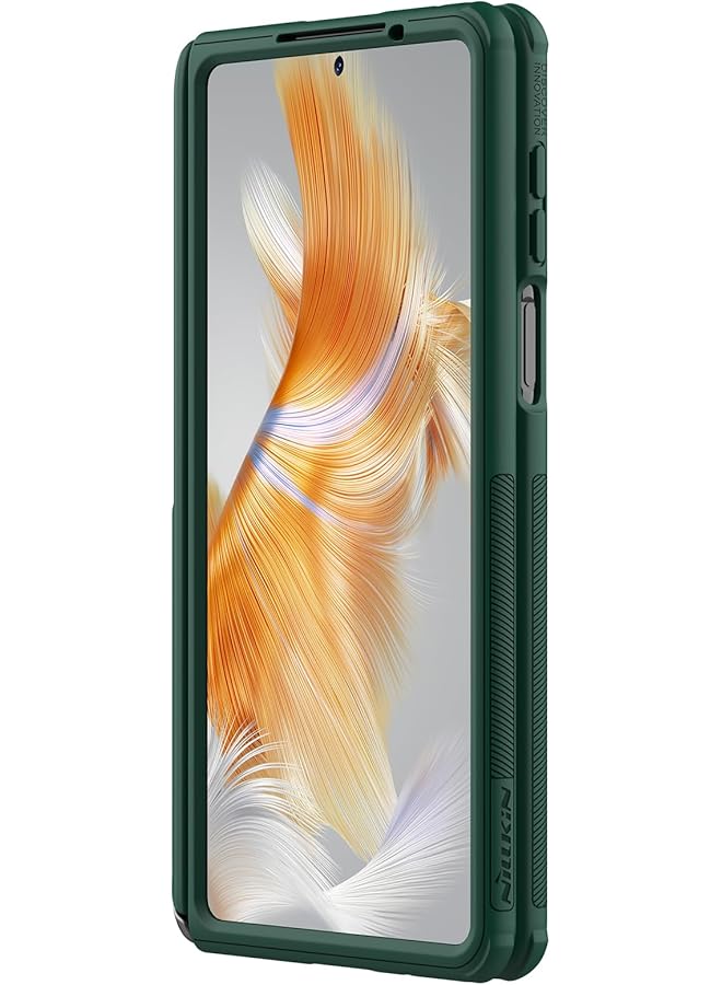 Nillkin Super Frosted Shield Fold With Stand Series Cover Case Designed For Huawei Mate X3 Green - Image 4
