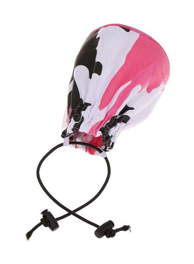 NIBEMINENT Hair Dryer Diffuser Hood Bag Cover For Blower Tool Red/Black/White 13.0x8.0x3.0cm