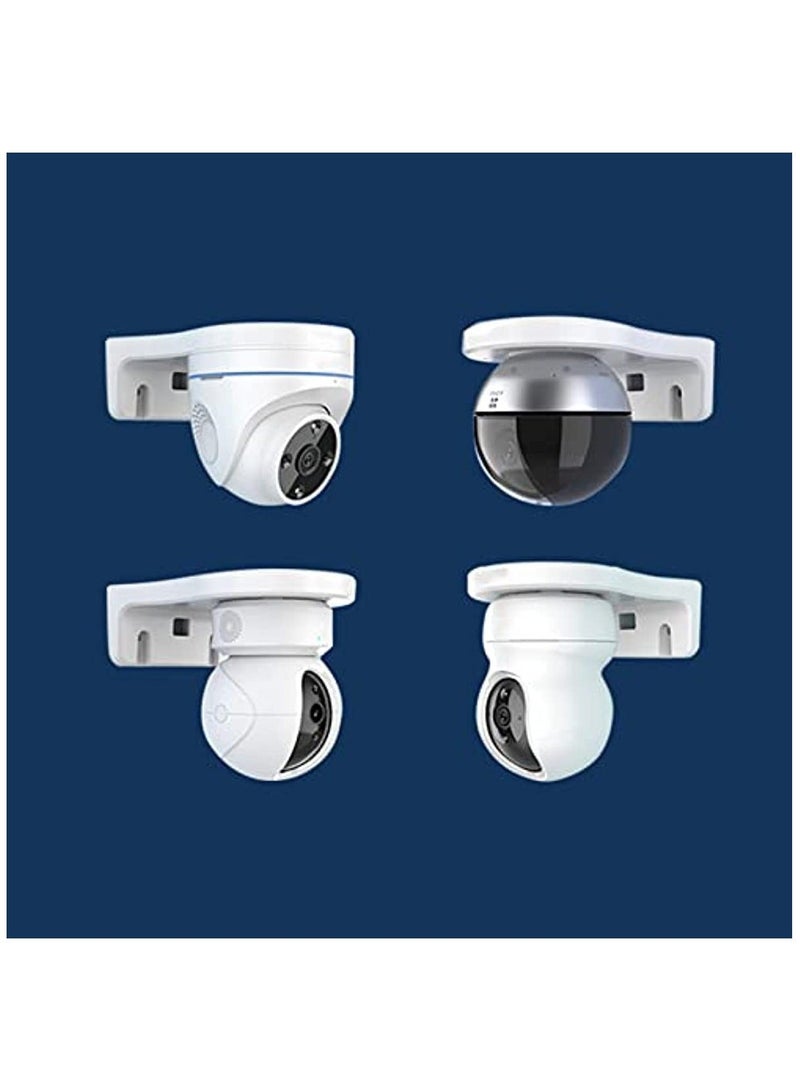 1 Pack WiFi Wall Mount Bracket for EZVIZ C6 C4 Series IP Camera Easy Installing,Plastic PT Cameras Holder Indoor Security Systems,Support CCTV IP Cameras Cable Management - Image 4