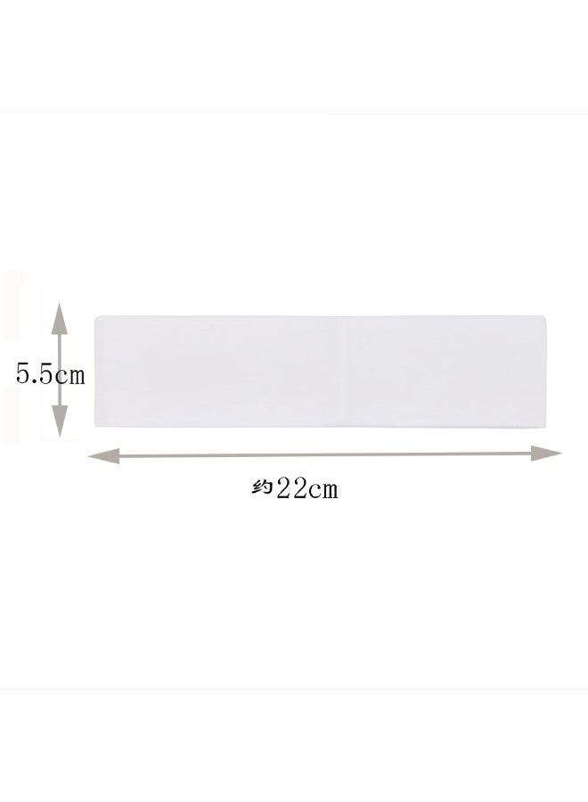 Fashion Headbands for Women Short Hair Non Slip Elastic Floral Hairbands Soft Fabric Hair Bands for Women's Hair, 2 Inches Thick Stripe Head Band for Girls Valentine's Day Heart Headbands，6 Pack - Image 2