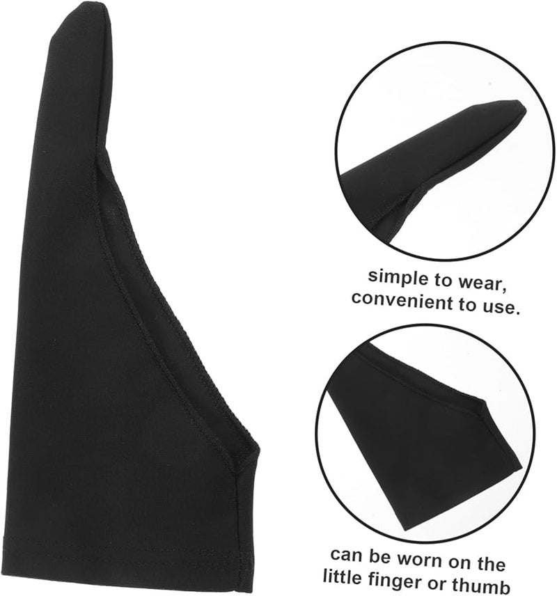 Ciieeo 4 Pack Protective Finger Guard Gloves Medium Size for Painting Dirt Protection - Image 5