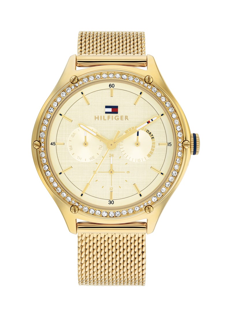 TOMMY HILFIGER Women's Analog Round Shape Stainless Steel Wrist Watch 1782655 - 41 Mm  - Image 2