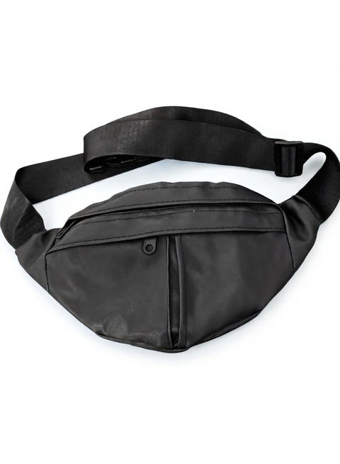Men's Waterproof Crossbody Bag - Black