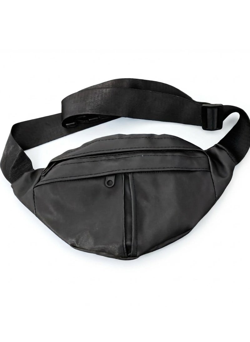 Men's Waterproof Crossbody Bag - Black - Image 1