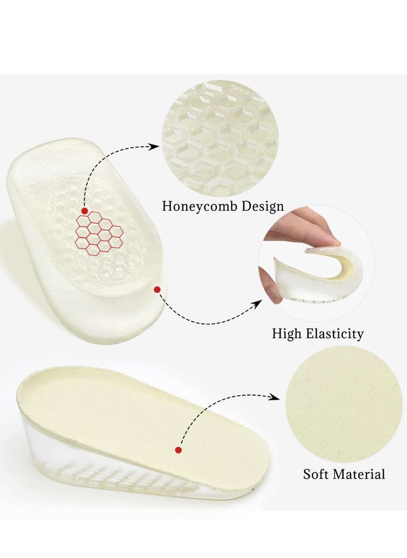 Generic Height increase insole, invisible heel lift insole, Elastic shock absorption pad for men's and ladies  - Image 3
