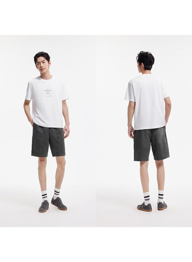 SEMIR تي شيرت صيفي قصير الأكمام للرجال من سمير طباعة حروف موضة 101325100108 - Image 1