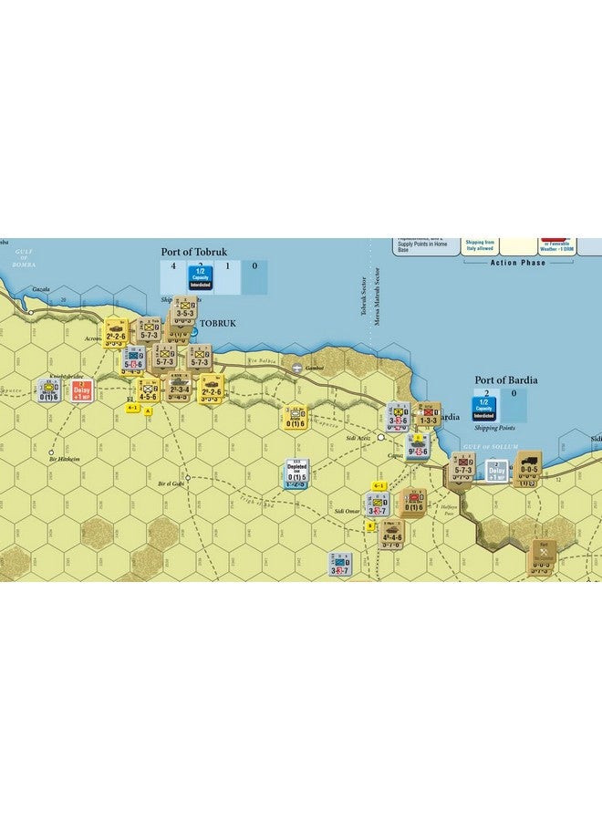 GMT Games لعبة اللوح شمال أفريقيا '41 | الصحراء الغربية، من مارس إلى ديسمبر 1941 - Image 2