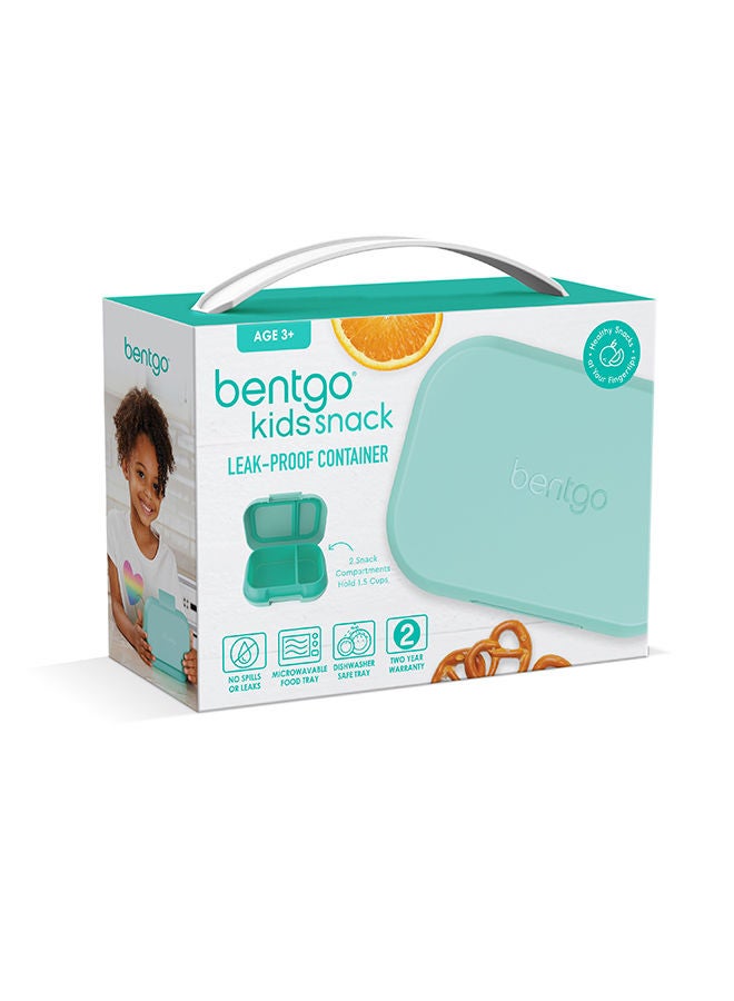 Bentgo Kids Snack Box - Aqua - Image 2