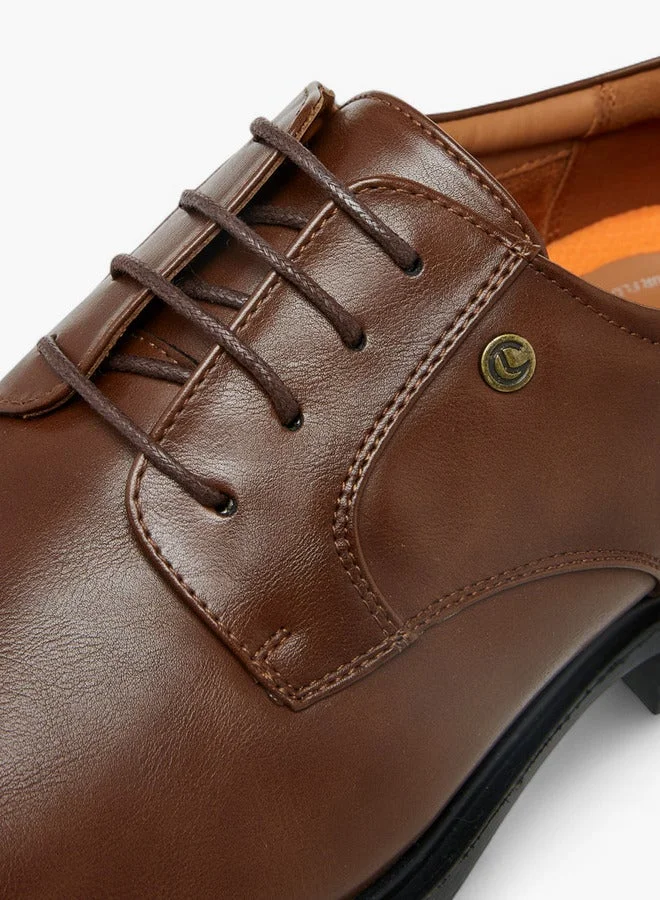 Le Confort Solid Lace-Up Derby Shoes