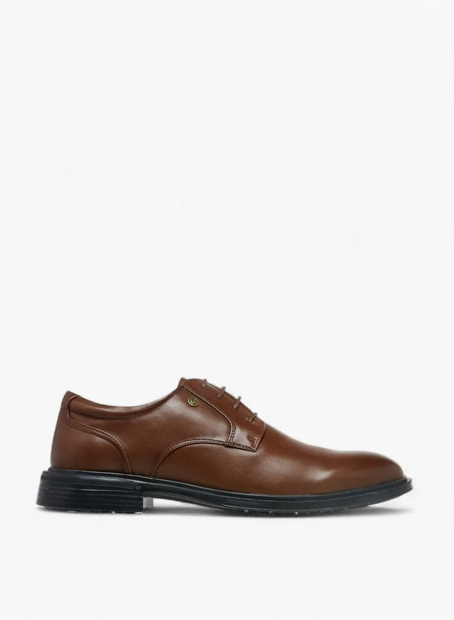 Le Confort Solid Lace-Up Derby Shoes