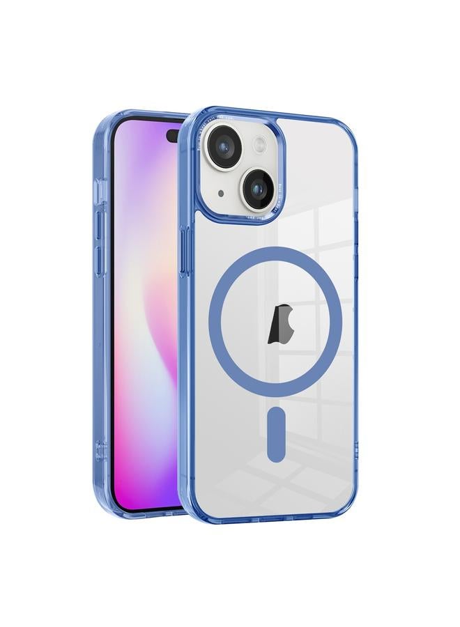 S-TOP Case For iPhone 15 Ice Color Magnetic Series TPU Hybrid Acrylic Magsafe Phone Case - Image 1