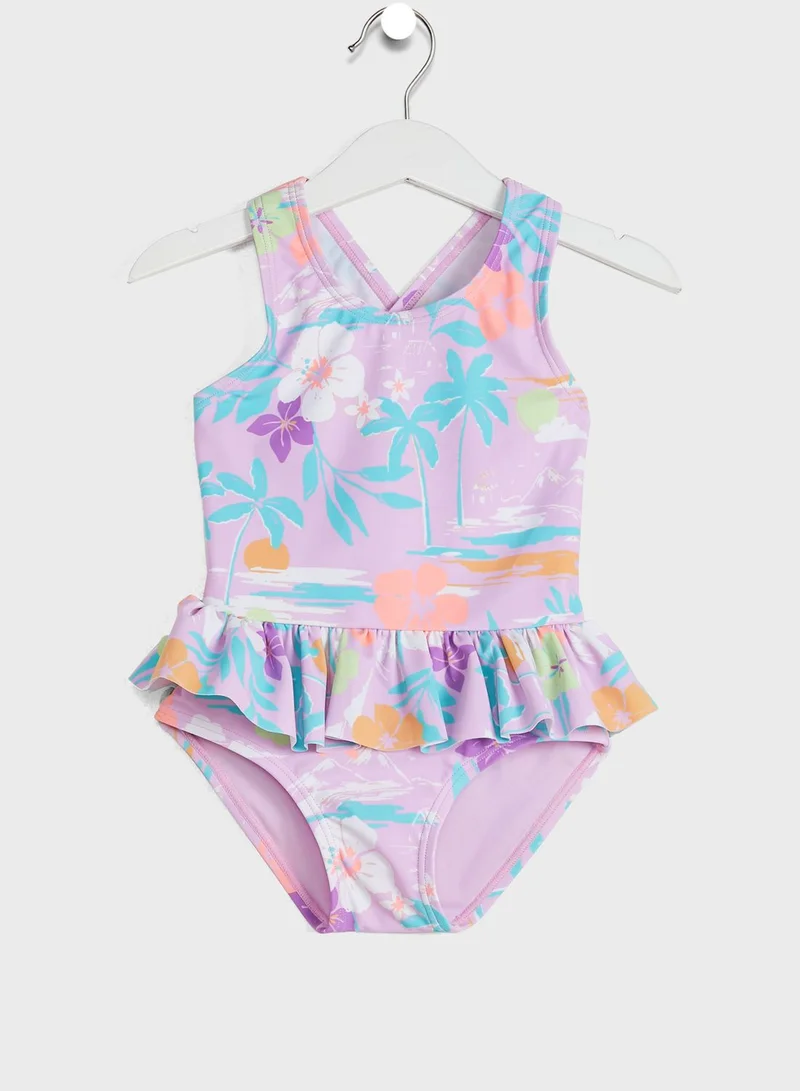 Marks & Spencer Kids Palm Print Swimsuit