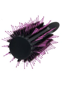 Wet brush فرشاة مستديرة لتكثيف الشعر مقاس 2.5، سميكة، خشنة، شعيرات مرنة حرارية، لمسة نهائية لامعة، أسطوانة سيراميك  - Image 3