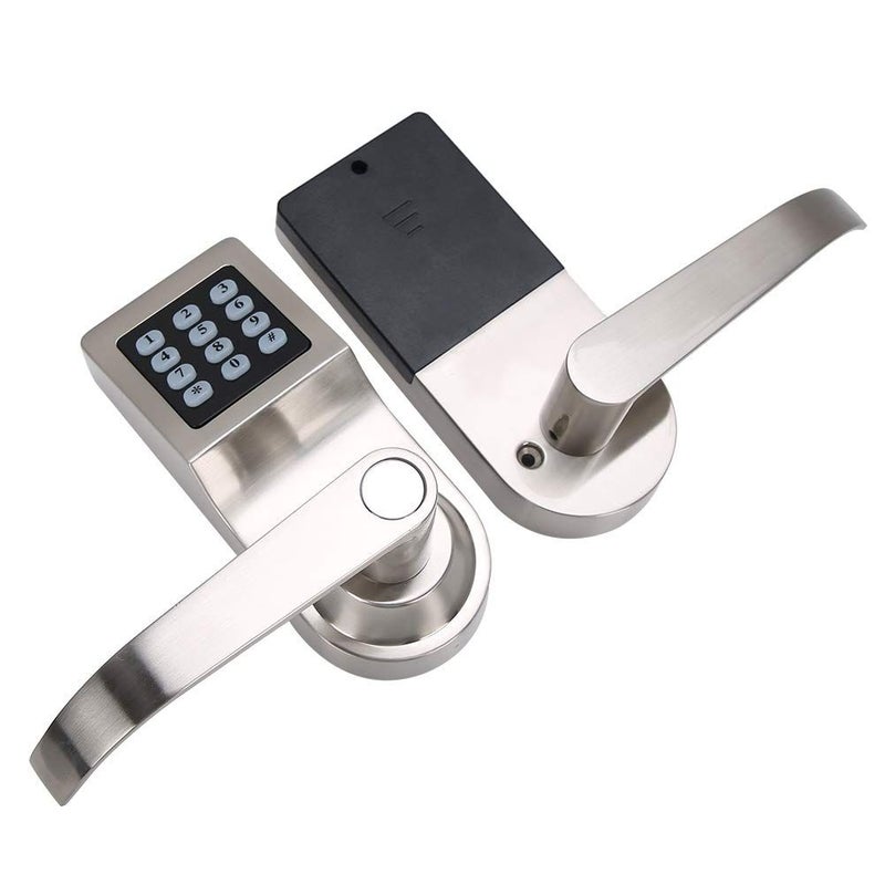 Digital Door Lock Keypad Smart Electronic Code IC Card Key Handle For Front Door - Image 3