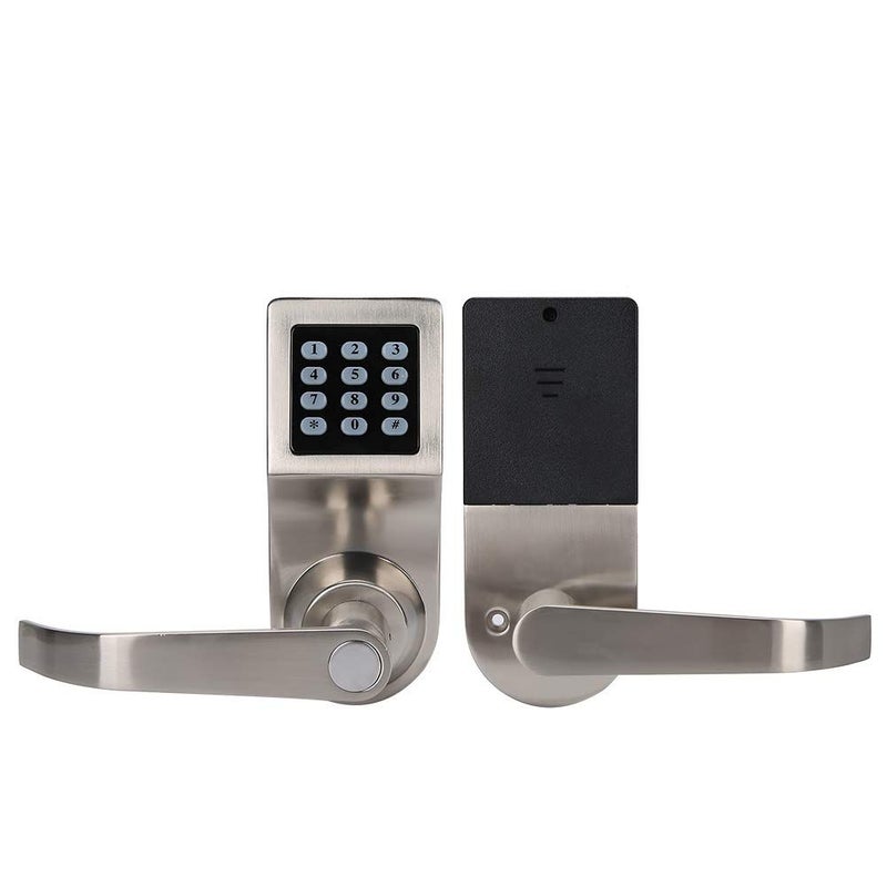 Digital Door Lock Keypad Smart Electronic Code IC Card Key Handle For Front Door - Image 5