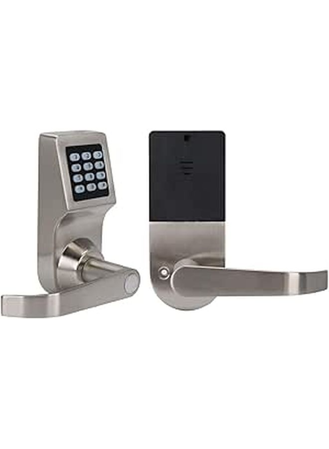 Digital Door Lock Keypad Smart Electronic Code IC Card Key Handle For Front Door - Image 1
