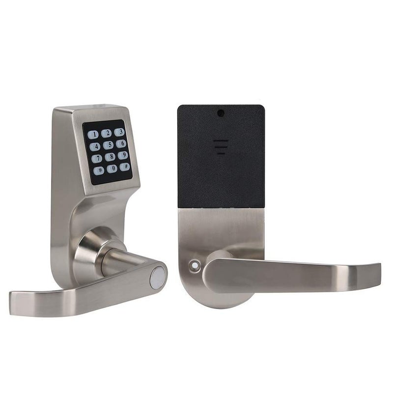 Digital Door Lock Keypad Smart Electronic Code IC Card Key Handle For Front Door - Image 2