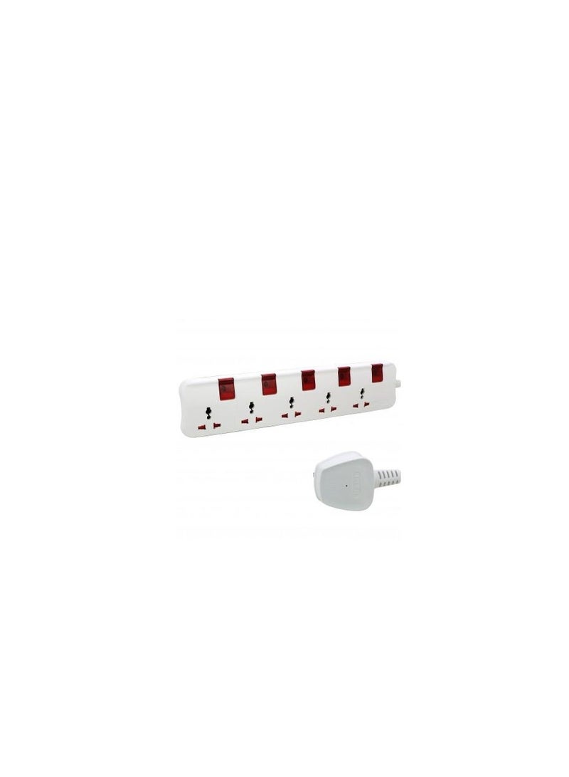 Legrand Legrand Universal 5 Switch Socket Extension With 3Mtr Cord 
