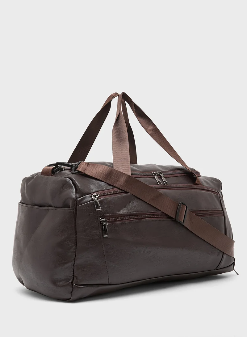 Robert Wood Casual Travel Duffle Bag
