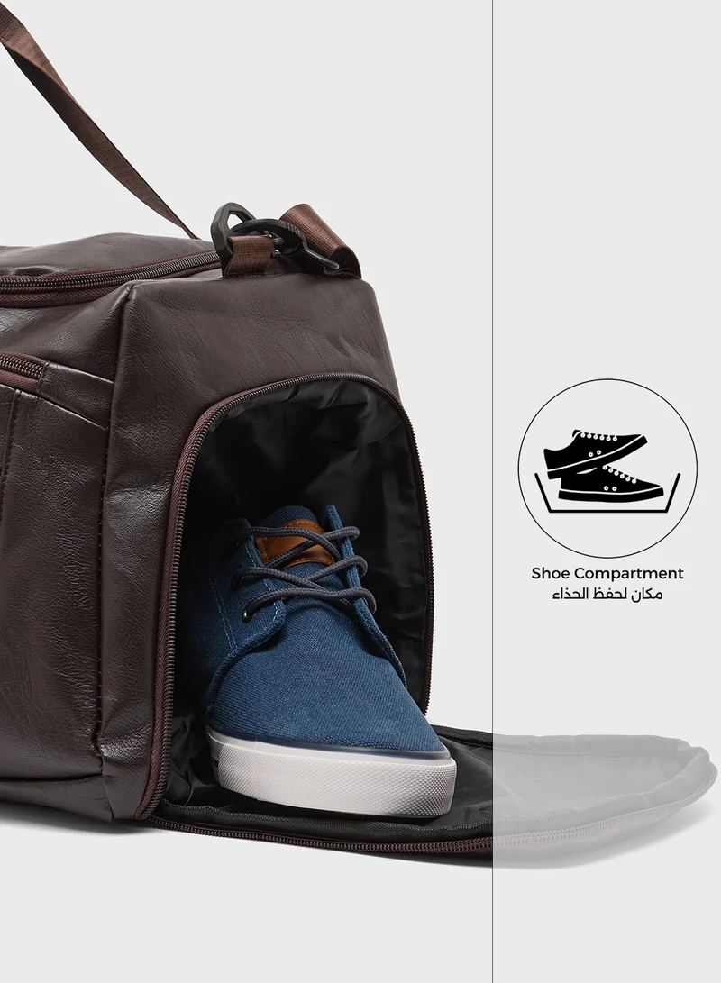 Robert Wood Casual Travel Duffle Bag