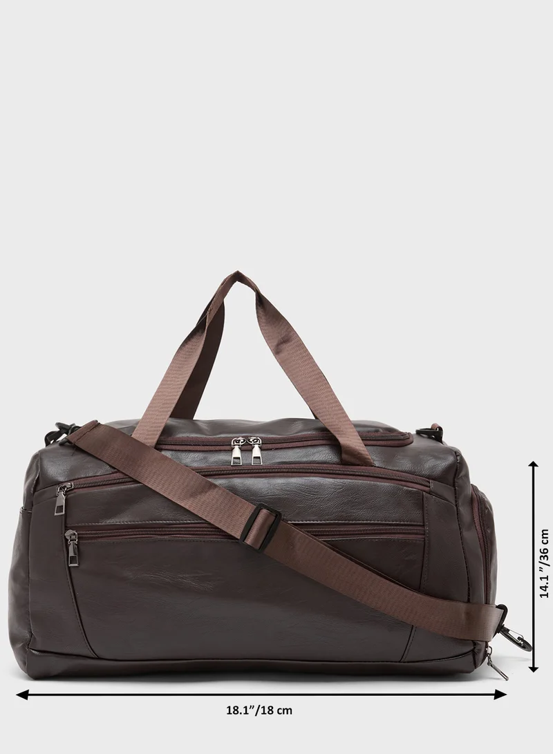 Robert Wood Casual Travel Duffle Bag