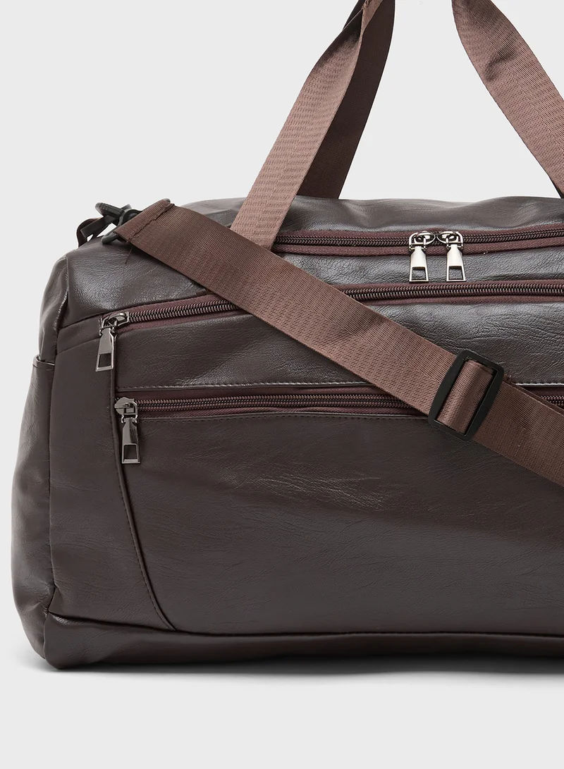 Robert Wood Casual Travel Duffle Bag