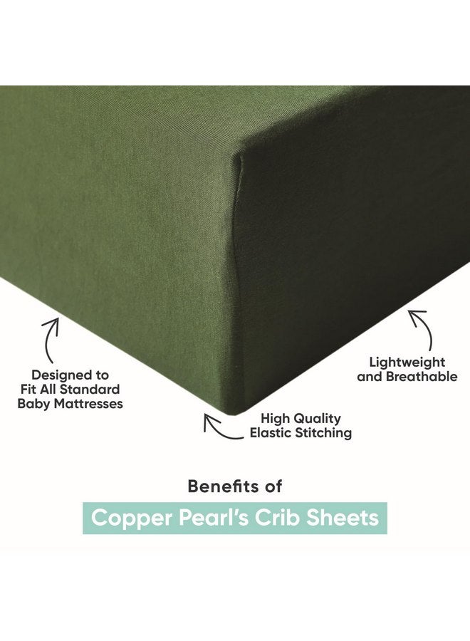 Copper Pearl Premium Knit Baby Crib Sheets for Boys and Girls by Copper Pearl: Breathable and Soft, Fitted Crib Sheets for Standard Baby Mattresses, Crib Sheet for Baby Registry or Shower Gift, Sesame Friends - Image 2