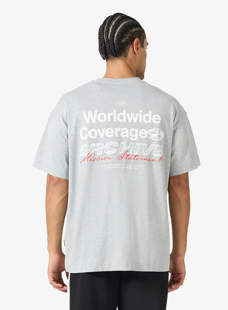 JACK & JONES Graphic Crew Neck T-Shirt