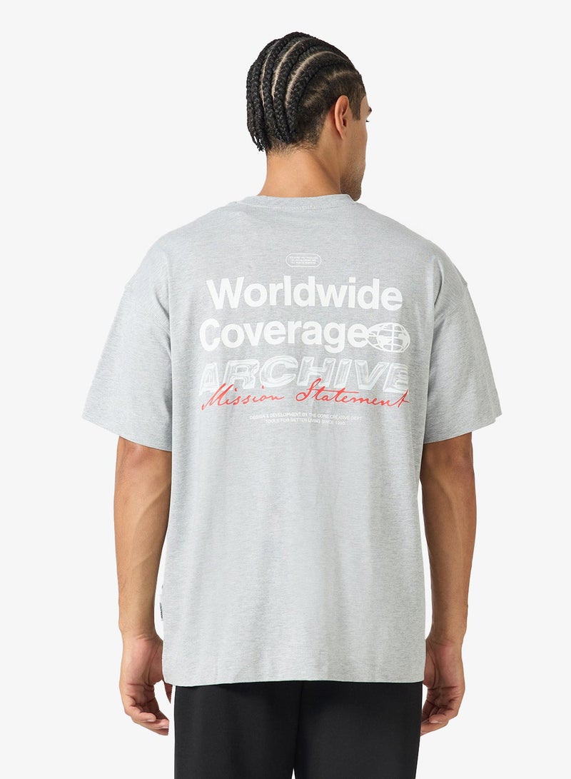 JACK & JONES Graphic Crew Neck T-Shirt - Image 2