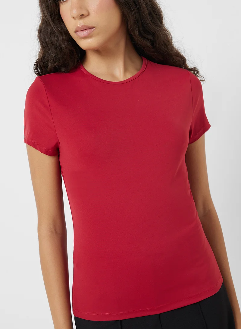 جينجر Polyamide Fitted T-Shirt