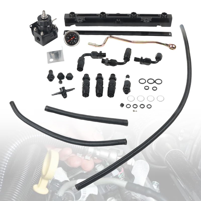 COPACHI Fuel Line Kit k swap K Series Tucked k20 side winder Compatible with Civic Integra AN6 K20 K24 DC2 EG EK AfterMarket Parts - Image 2