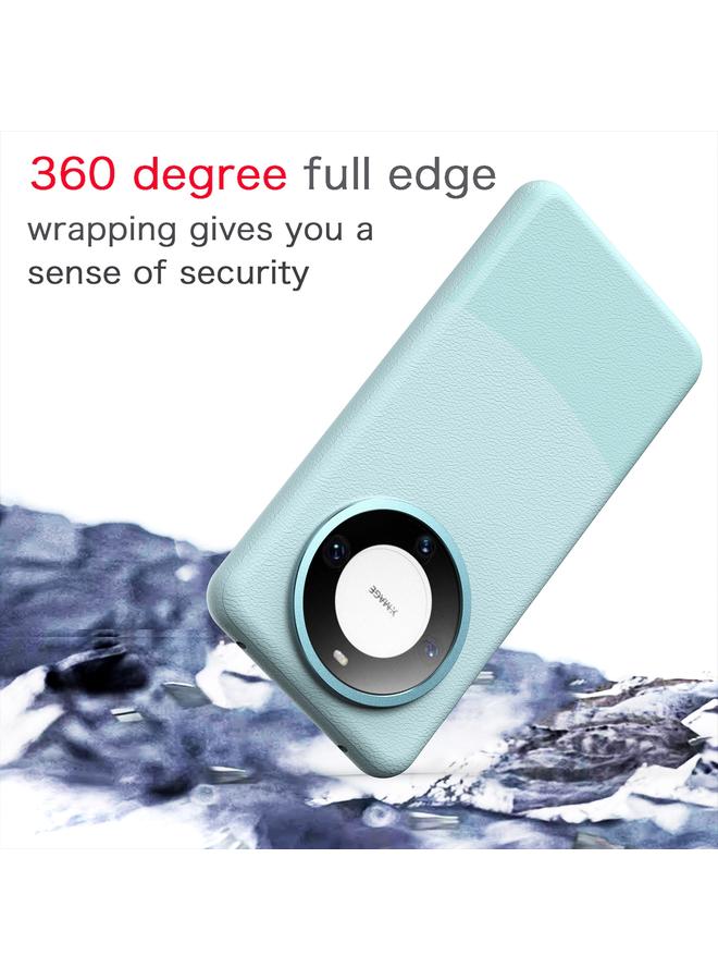 اس-توب جراب هاتف Huawei Mate 60 Prime من الجلد مع جراب مغناطيسي MagSafe - Image 5