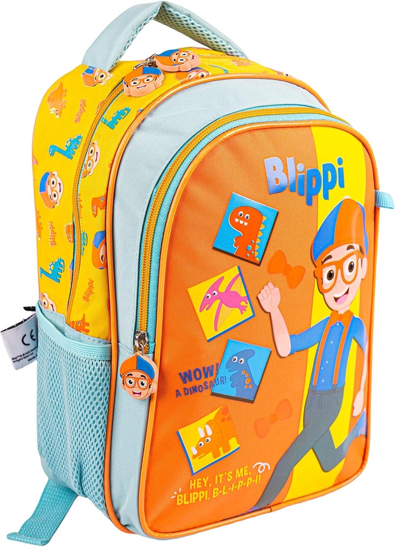 رينبو ماكس حقيبة ظهر مدرسية للأطفال من بليبي، مقاس ١٣ بوصة، مناسبة للطالبات والأولاد، وحقائب ظهر سفر للأطفال، وحقيبة كتب أنيقة، مناسبة للأعمار من ٢ إلى ٧ سنوات. - Image 2