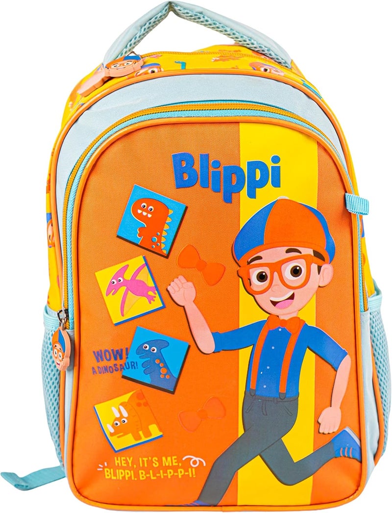 رينبو ماكس حقيبة ظهر مدرسية للأطفال من بليبي، مقاس ١٣ بوصة، مناسبة للطالبات والأولاد، وحقائب ظهر سفر للأطفال، وحقيبة كتب أنيقة، مناسبة للأعمار من ٢ إلى ٧ سنوات. - Image 1