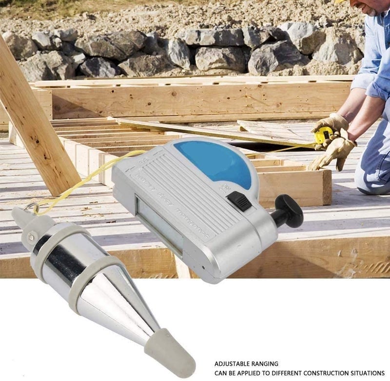 ISC ISC Magnetic Plumb Bob Plumb Bob Hanging Line Vertical Measuring Tool Magnetic PlumbRite Setter 6mtrs 400gms - Image 2