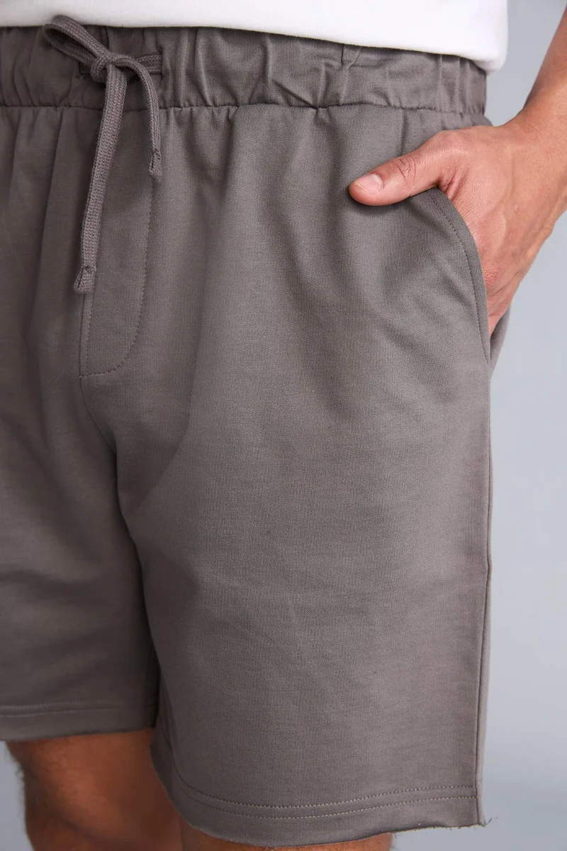 Defacto  Slim Fit Basic Shorts for Men | Best Price UAE