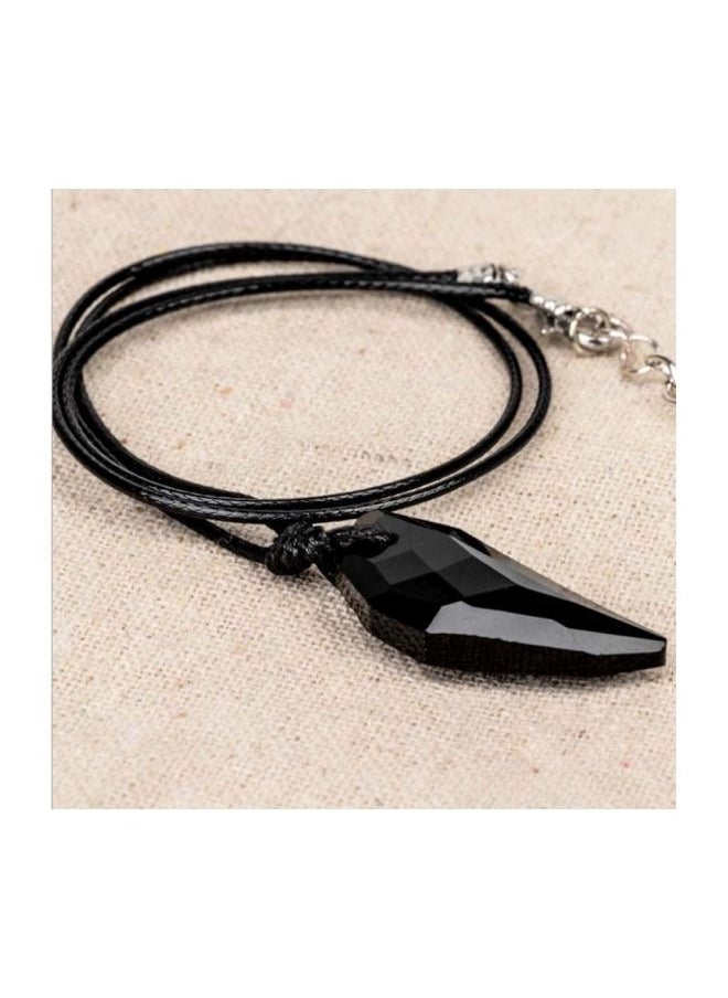 Y&D - Wolf Tooth Crystal Necklace - Image 1