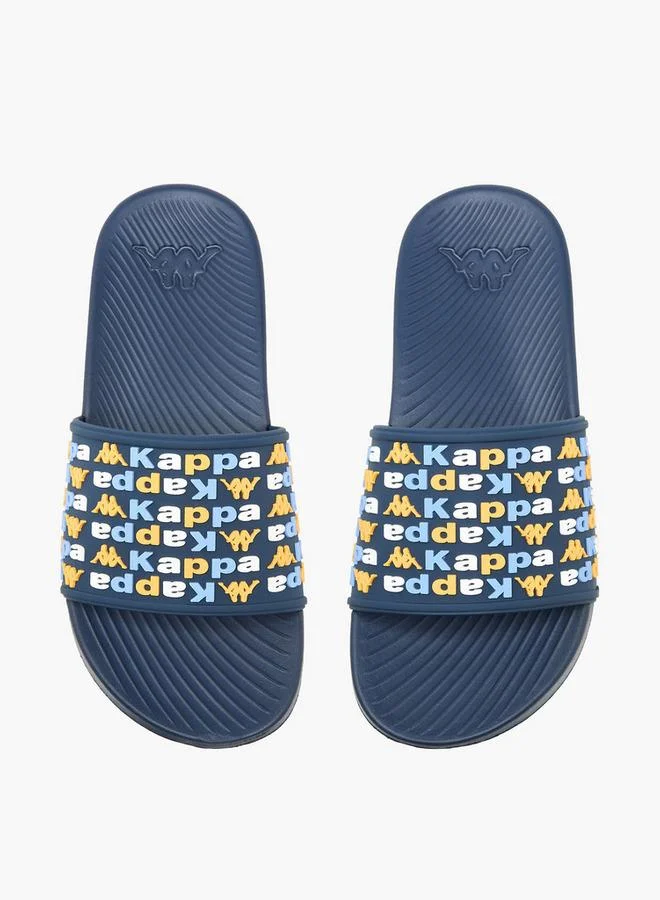 كابا Boys Logo Embossed Slides