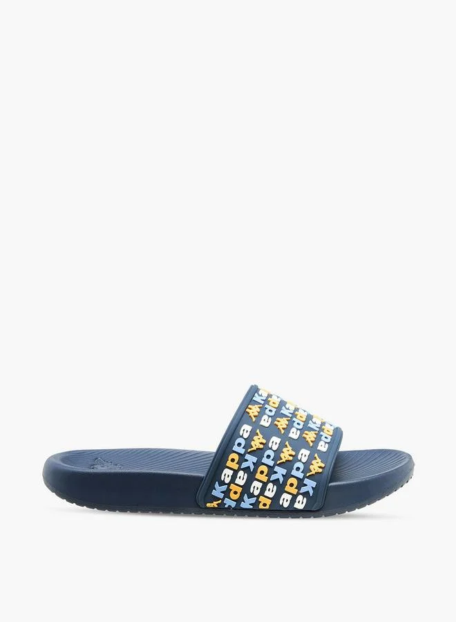 كابا Boys Logo Embossed Slides