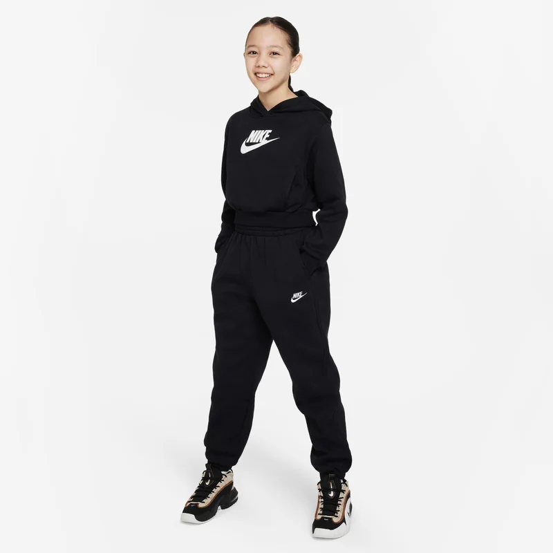 Nike Kids' Sportswear Club Fleece Crop Hoodie