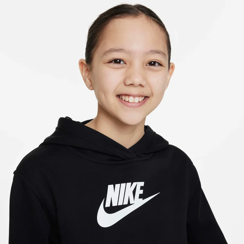 Nike Kids' Sportswear Club Fleece Crop Hoodie