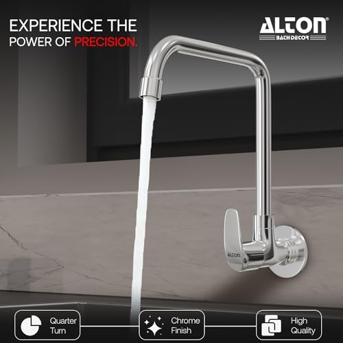ALTON MTX3560-UM, Kitchen Sink Cock with 360 Degree Swivel Spout | Kitchen Sink Tap | Kitchen Faucet | Tap for Kitchen Sink | Taps - Image 5