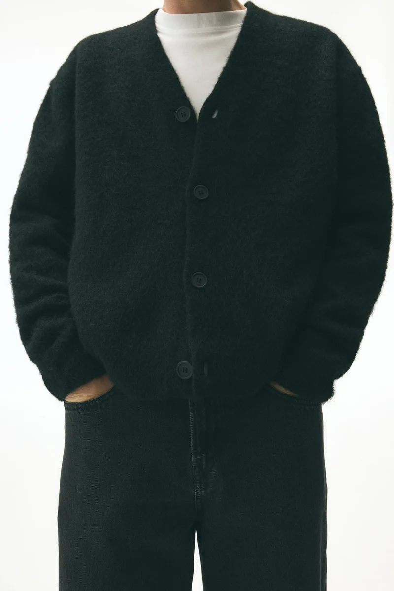 H&M Loose Fit Fuzzy cardigan