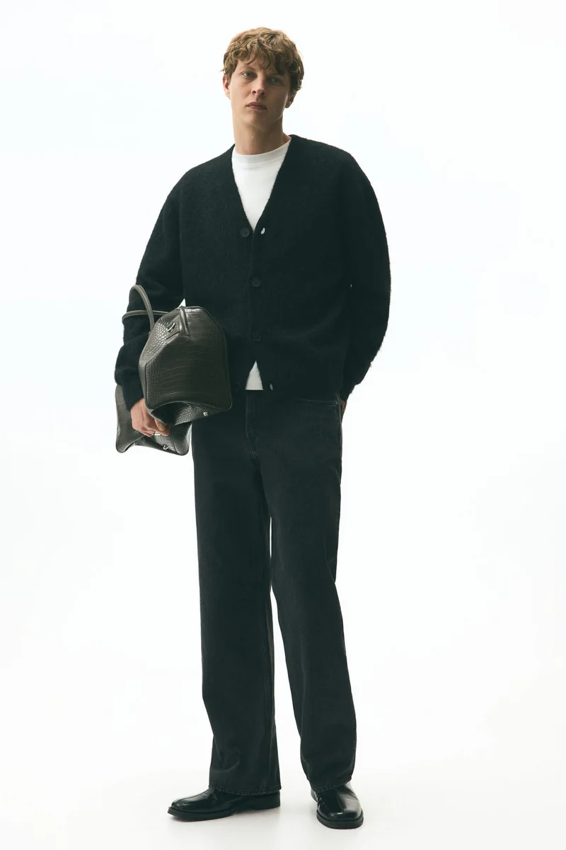 H&M Loose Fit Fuzzy cardigan