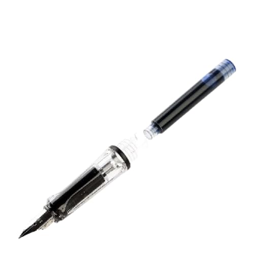 Cai Lun Blue Fountain Pen Ink Cartridges, 50 Pack, 3.4mm Bore, Quick-Drying, 51mm Length (50) - Image 5