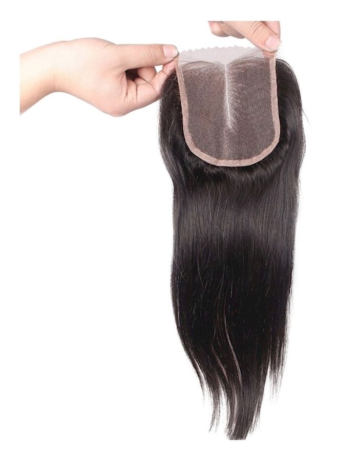 Y&D Straight Lace Front Closure Hair Wig Natural Black 18inch  - Image 1