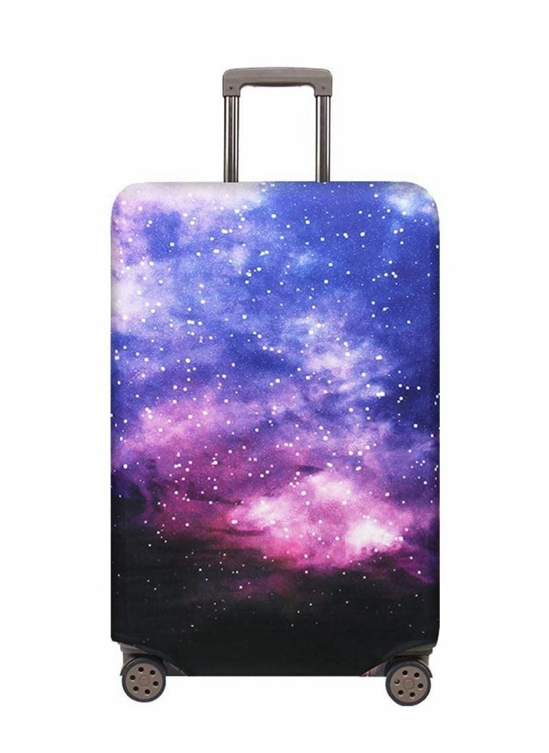 Excefore - 25 28 In Travel Luggage Cover for 25-28 Inch Luggage Spandex Elastic Stretch Fabric Cover for Suitcase Luggage Protector Premium Elasticated Washable Luggage Trolley Case L - Image 1