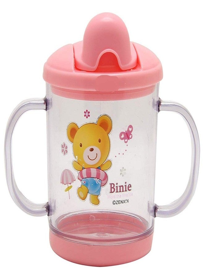 Lappu Baby Rice Paste Food Feeder with Baby Fruit Nibbler & Spout Sipper (Combo) (Pink) - Image 5