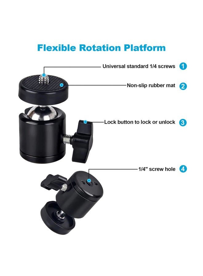 NEXIGO Lightweight Mini Tripod for Camera/Phone/Webcam, Extendable Stand, for NexiGo Logitech Webcam C920 C922 C925e C922x C930e C930 C615 Brio and Other Devices with 1/4" Thread - Image 5