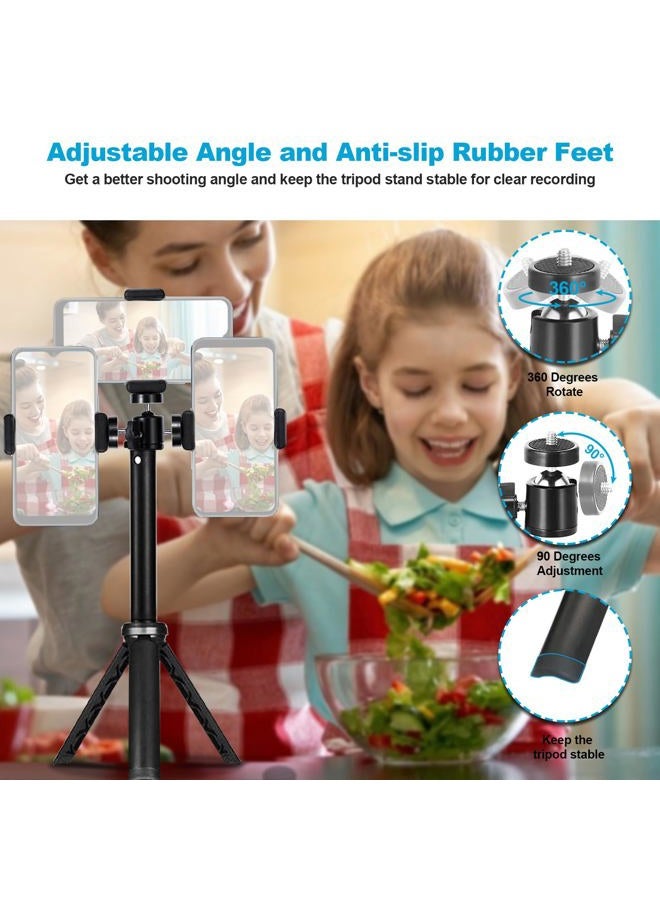 NEXIGO Lightweight Mini Tripod for Camera/Phone/Webcam, Extendable Stand, for NexiGo Logitech Webcam C920 C922 C925e C922x C930e C930 C615 Brio and Other Devices with 1/4" Thread - Image 2